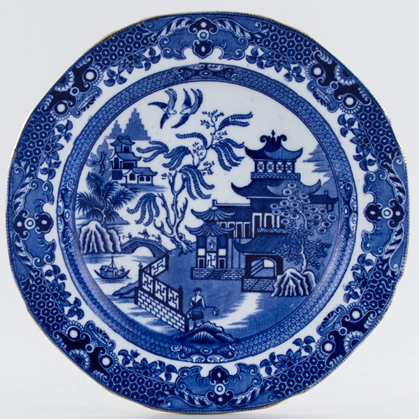 Plate c1930s and 1950s